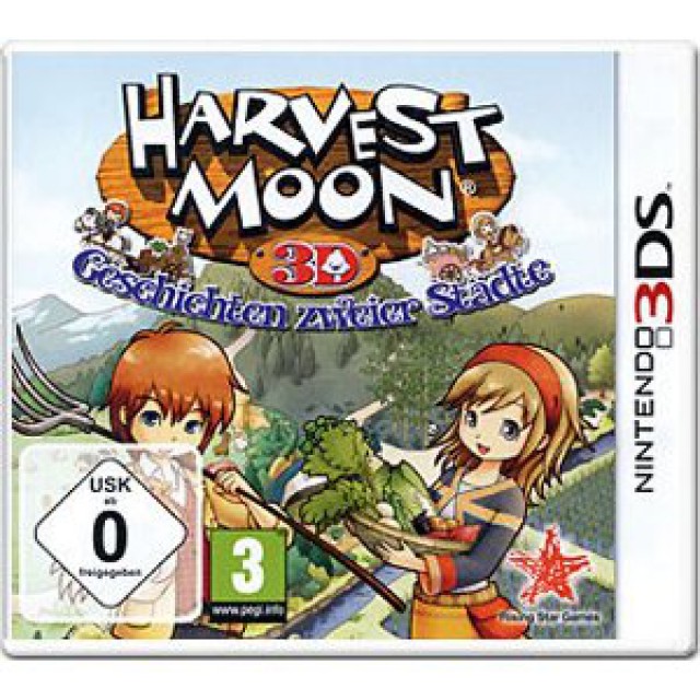 Cover: Harvest Moon 3D: Geschichten zweier Städte