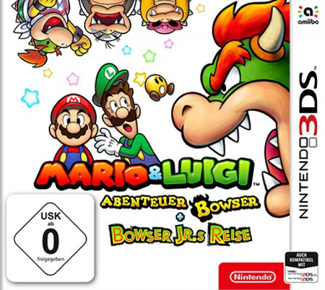 Cover: Mario & Luigi: Abenteuer Bowser + Bowser Jr.s Reise