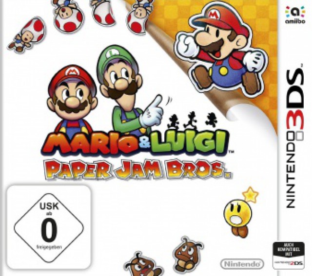 Cover: Mario & Luigi: Paper Jam Bros.