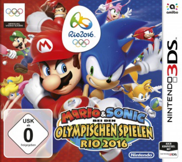 Cover: Mario & Sonic bei den Olympischen Spielen: Rio 2016