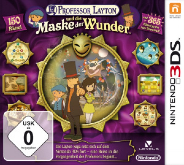 Cover: Professor Layton und die Maske der Wunder