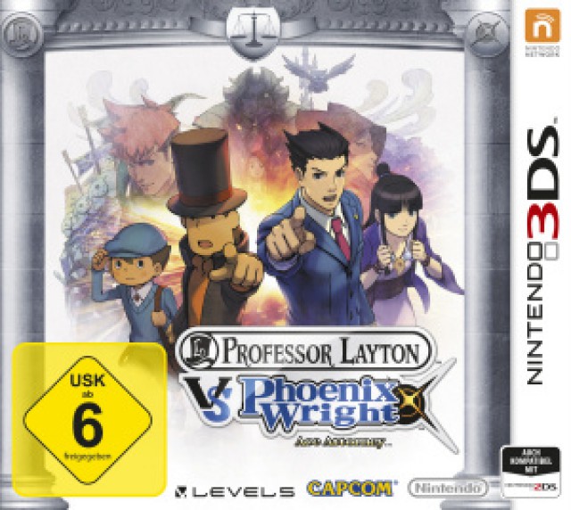 Cover: Professor Layton vs. Phoenix Wright: Ace Attorney