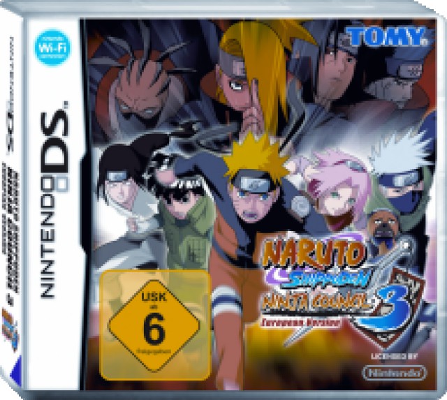 Cover: Naruto Shippuden: Ninja Council 3 (European Version)