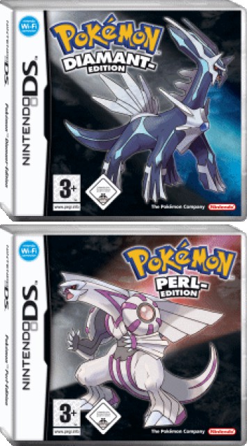 Cover: Pokémon Diamant-Edition & Pokémon Perl-Edition