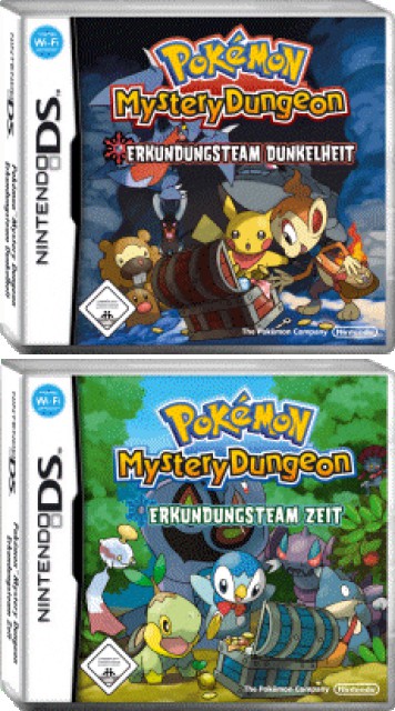 Cover: Pokémon Mystery Dungeon: Erkundungsteam Dunkelheit & Pokémon Mystery Dungeon: Erkundungsteam Zeit