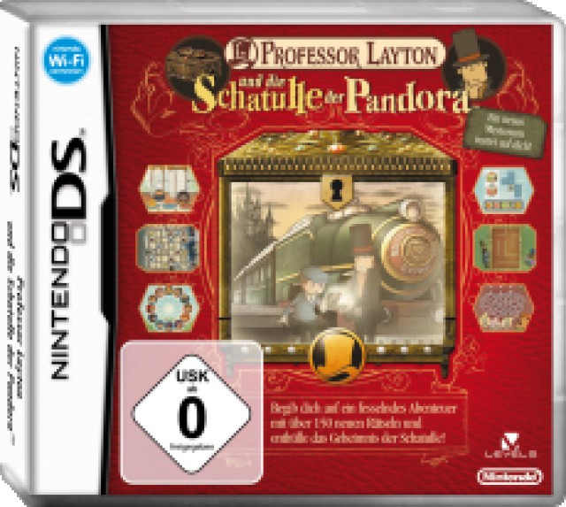 Cover: Professor Layton und die Schatulle der Pandora