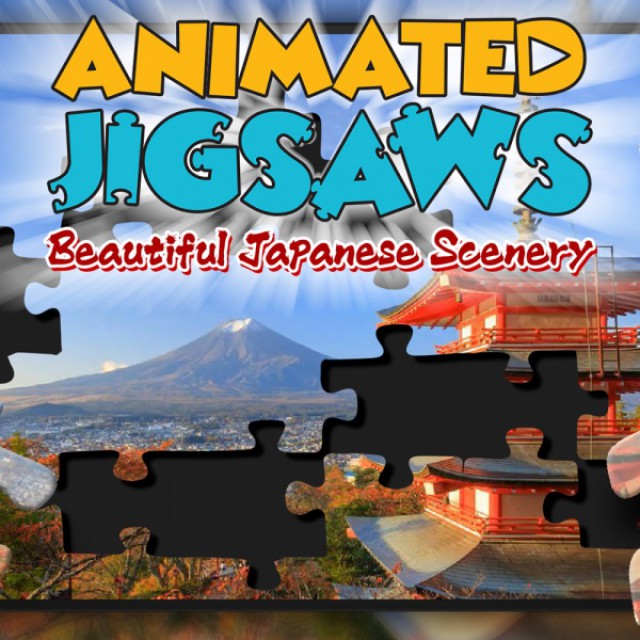 Cover: Animated Jigsaws: Beautiful Japanese Scenery