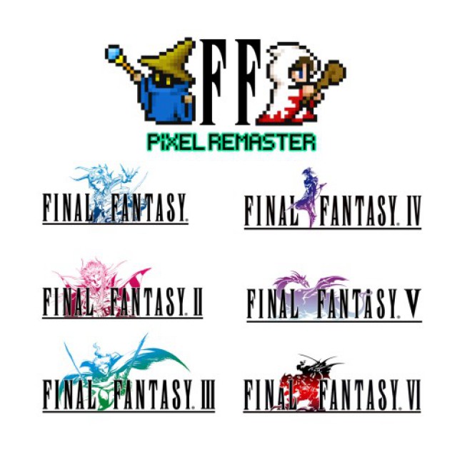 Cover: Final Fantasy I-VI Pixel Remaster