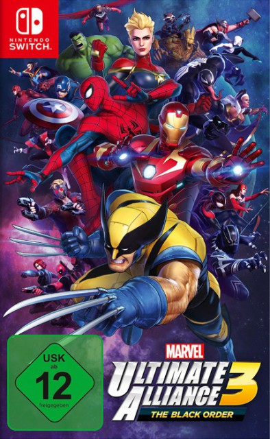 Cover: Marvel Ultimate Alliance 3: The Black Order