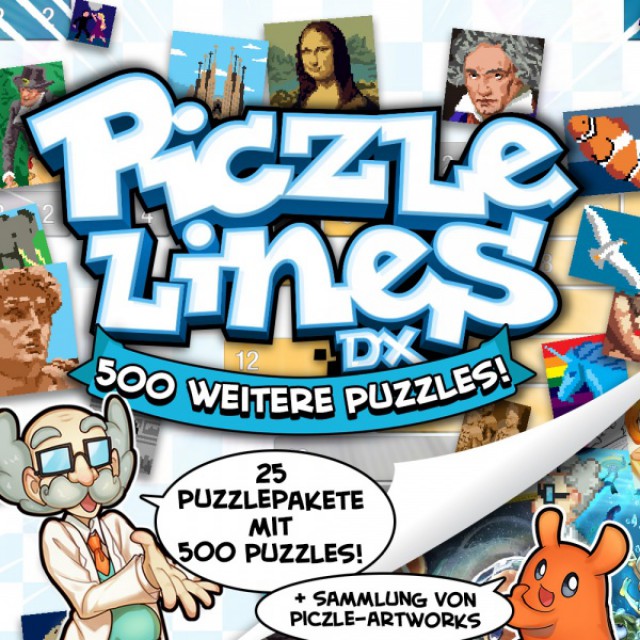 Cover: Piczle Lines DX - 500 weitere Puzzles!