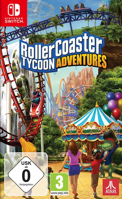 Cover: RollerCoaster Tycoon Adventures