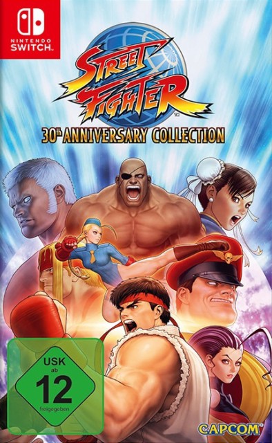 Cover: Street Fighter 30th Anniversary Collection