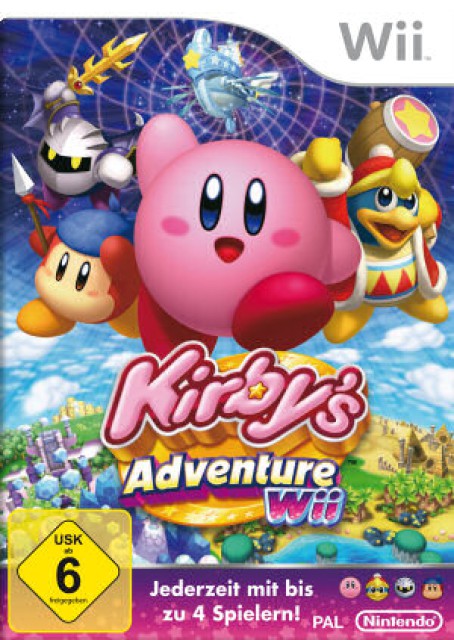 Cover: Kirby's Adventure Wii