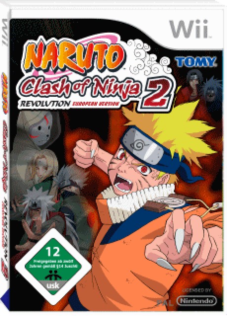 Cover: Naruto: Clash of Ninja Revolution 2 (European Version)