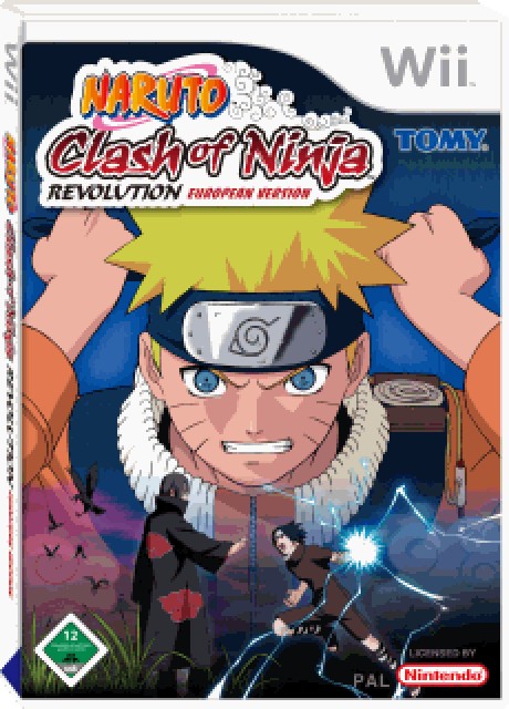 Cover: Naruto: Clash of Ninja Revolution (European Version)