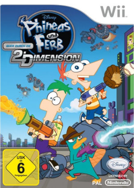 Cover: Phineas und Ferb: Quer durch die 2. Dimension