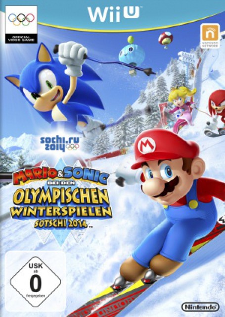 Cover: Mario & Sonic bei den Olympischen Winterspielen Sotschi 2014